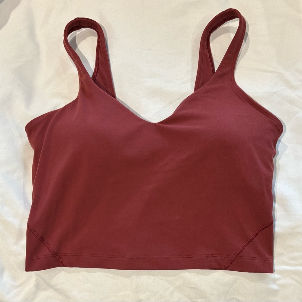 lululemon align tank top size:8